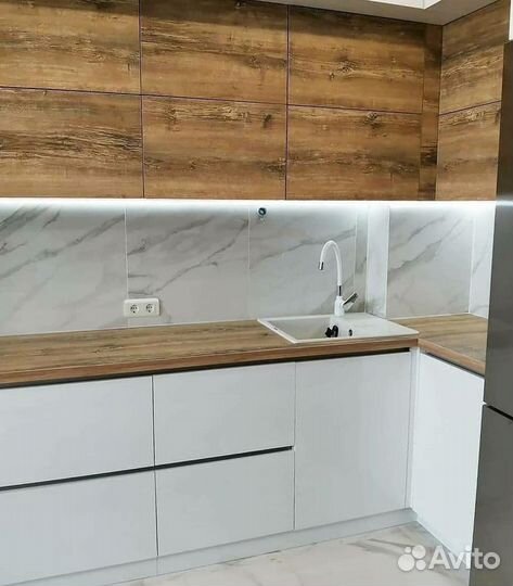 Кухни из мдф, лдсп на заказ под ключ, в Москве