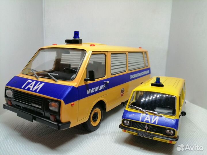 Модель раф-22038 «милиция» «Госавтоинспекция» 1:24