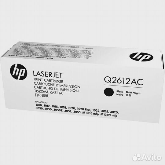 Картридж для лазерного принтера Hp Q2612AC