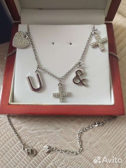 Колье и браслет Swarovski