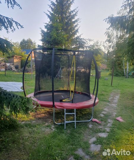 Батут 244см с защитной сеткой в Чите