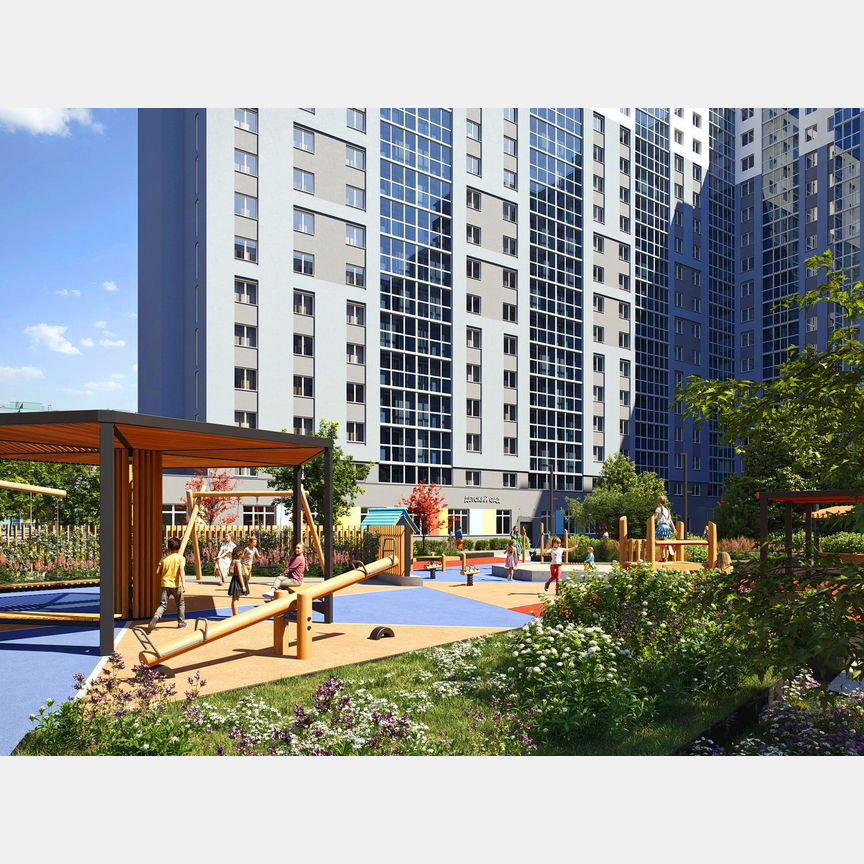 2-к. квартира, 62,1 м², 14/19 эт.