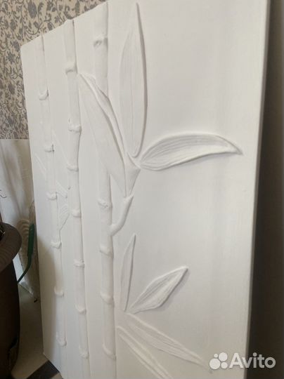 Гипсовое панно барельеф