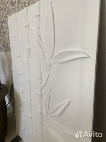 Гипсовое панно барельеф