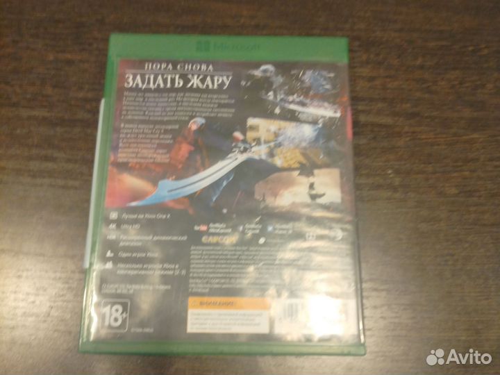 Диск xbox One Devil May cry5