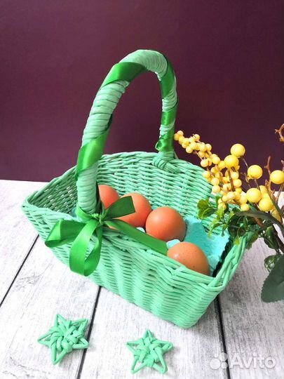 Корзина плетеная