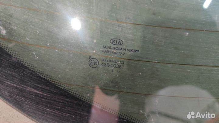 Стекло крышки багажника kia ceed jd