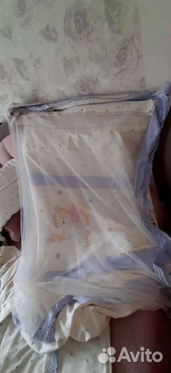 Бортики в детскую кроватку