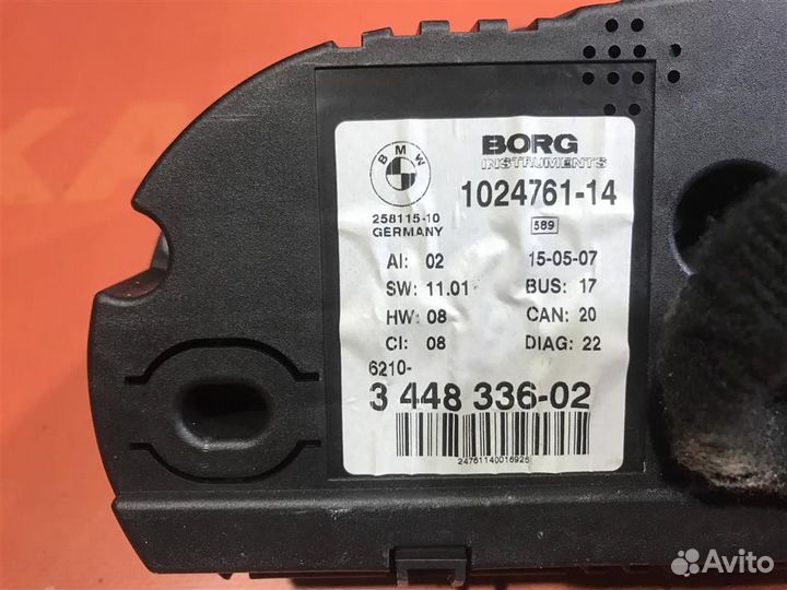 Приборная панель бмв Х3 Е83