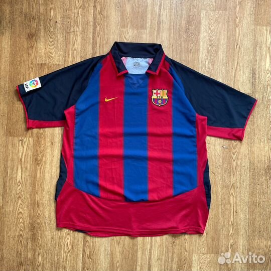 Футбольная футболка Nike Barcelona 03/04 оригинал