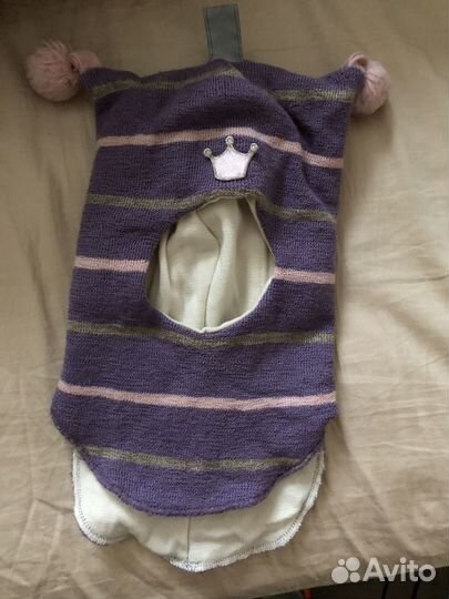 Продам зимний шлем для девочки kivat