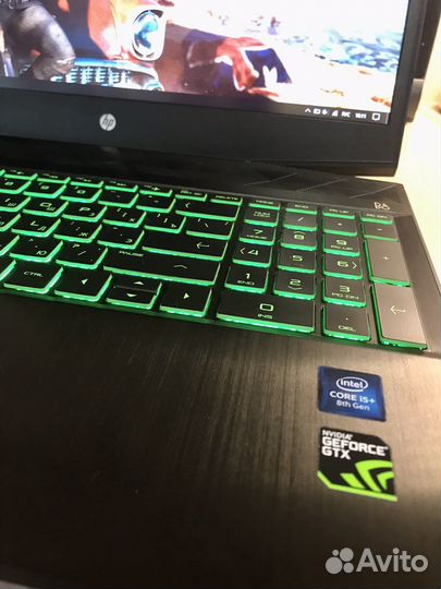 HP Gaming GTX 1050 4Gb/i5-8300H