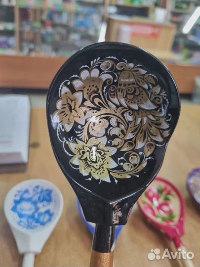 Деревянные ложки хохлома