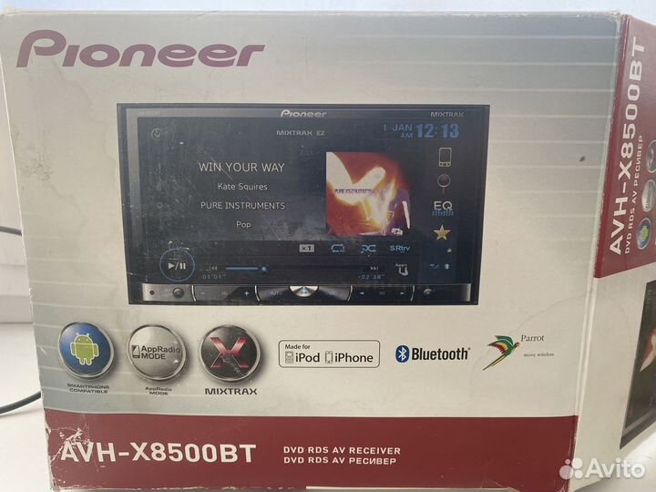 Магнитола pioneer avh -x8500 BT
