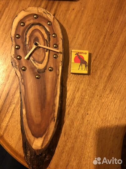 Часы настенные из дерева