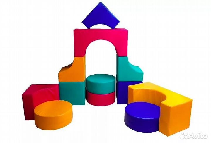 Конструктор мягкий больших 11 фигур Сказка