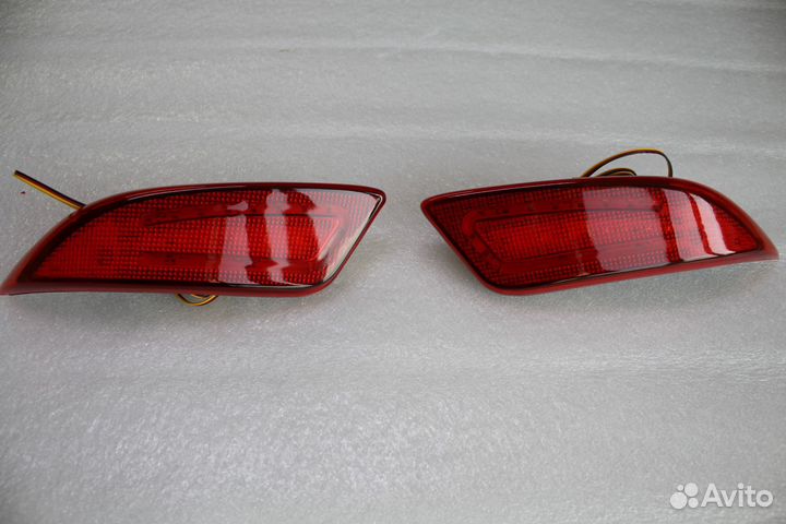 Camry 55 LED Фонари в задний бампер катафоты G8CH7