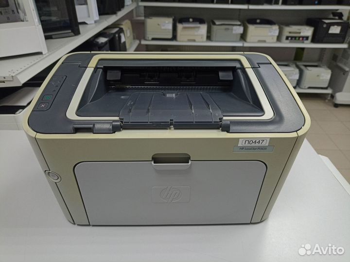 Принтер HP LaserJet P1505, лазерный ч/б
