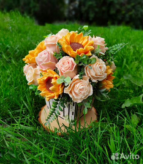 Букет из мыла на день учителя