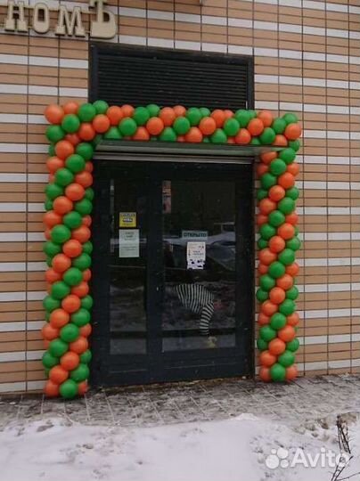 Арки и гирлянды из воздушных шаров