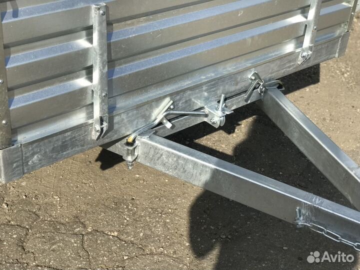 Продам прицеп мзса для дачи с высоким бортом