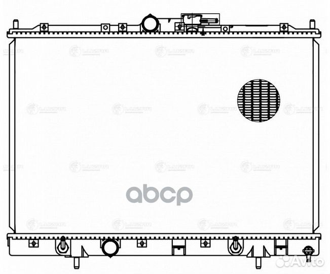 Радиатор охлаждения LRC11172 luzar