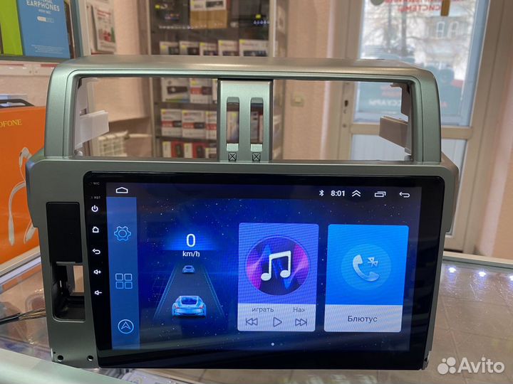 Магнитола android Toyota Prado 150 2013-2017