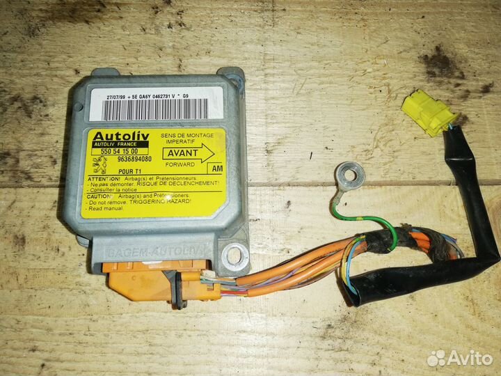 Блок srs Peugeot 206 / Пежо 206