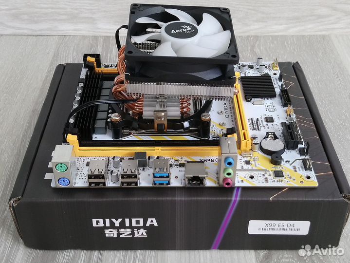 Комплект: Qiyida X99 E5-D4, Хеоn Е5-2620v3