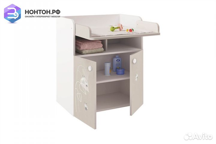 Комод French 1270 amis белый / дуб пастельный