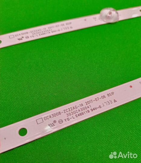 Led подсветка к тв Samsung UE43J5200 3х8 Led