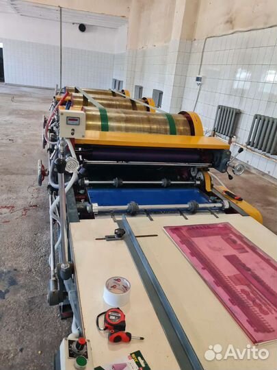 Флексопечатная машина, 3 цвета