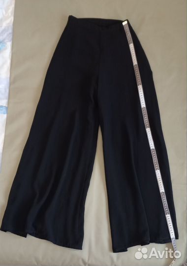 Шифоновые широкие брюки