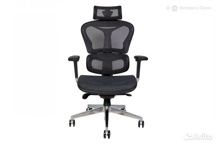 Кресло для руководителя Hero black