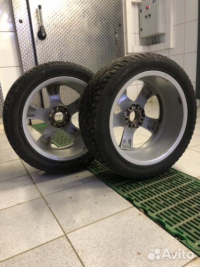 Диски с резиной на mercedes r18