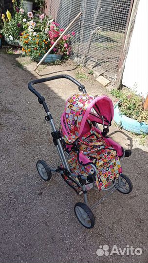 Коляска для кукол пупсиков игрушки