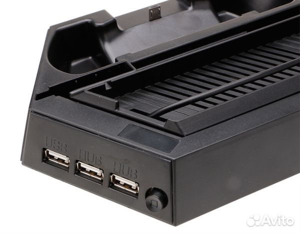 Подставка с охлаждением и зарядкой PS4 New