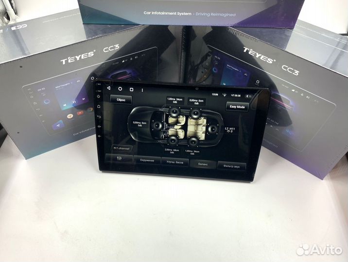 Магнитола на андройде Teyes 6/128