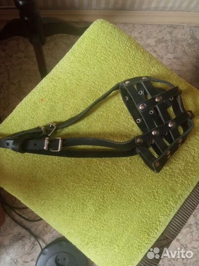 Намордник кожаный