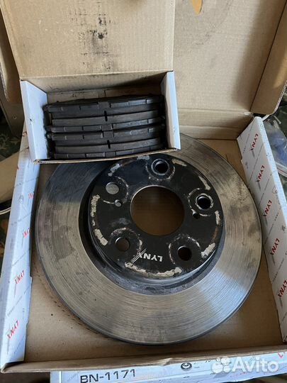 Тормозные диски от тойоты королла 150