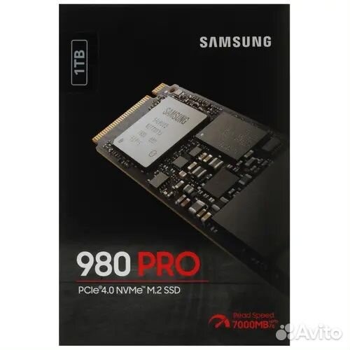 Новый диск SSD M.2 PCI-E 1TB samsung 980 PRO