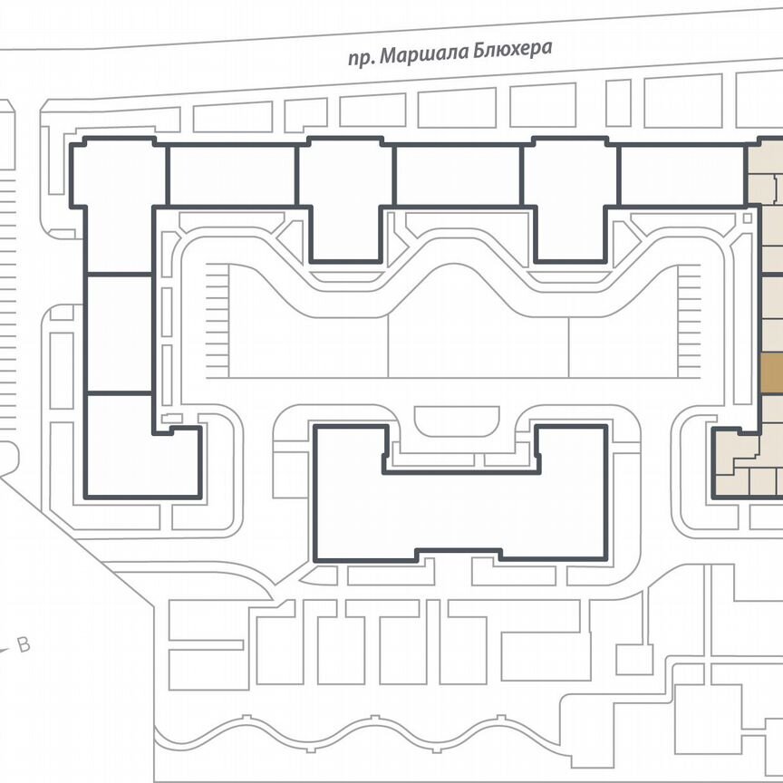 3-к. квартира, 87,3 м², 5/10 эт.