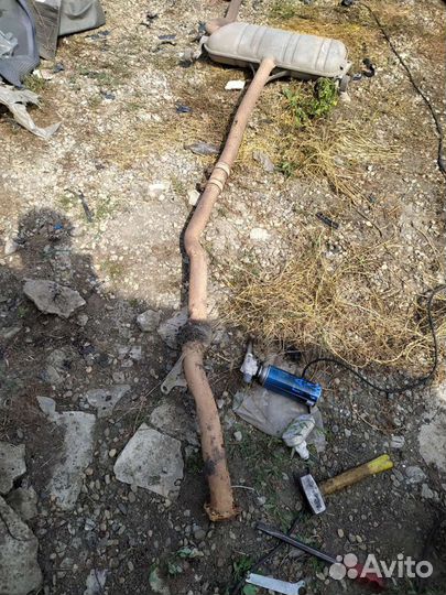 Глушитель на фольксваген пассат б5 б5+ 1,8т