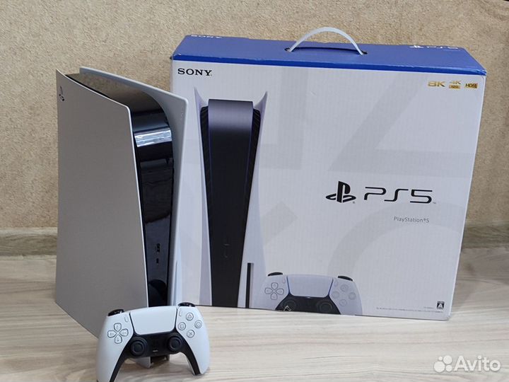 Sony Playstation 5 (Идеал, 2 мес, дисковод)