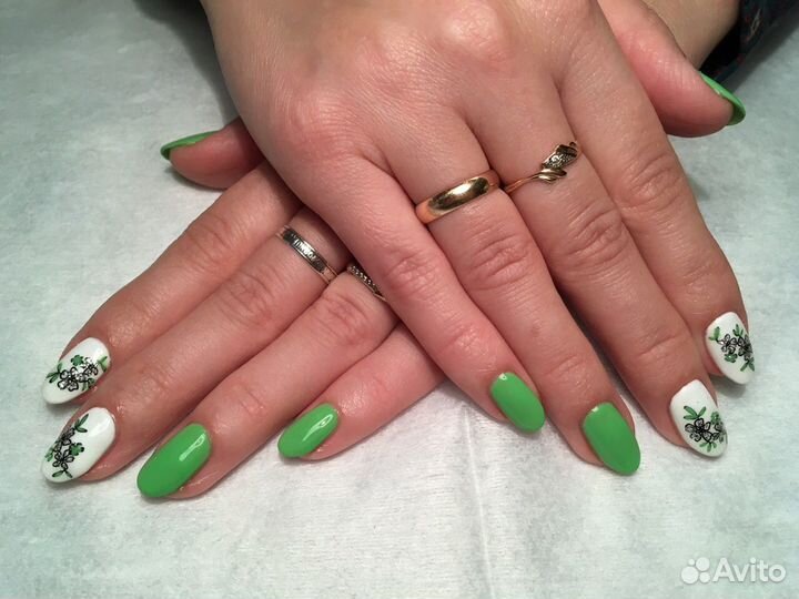 Маникюр, педикюр, лак, гель-лак, выезд на дом