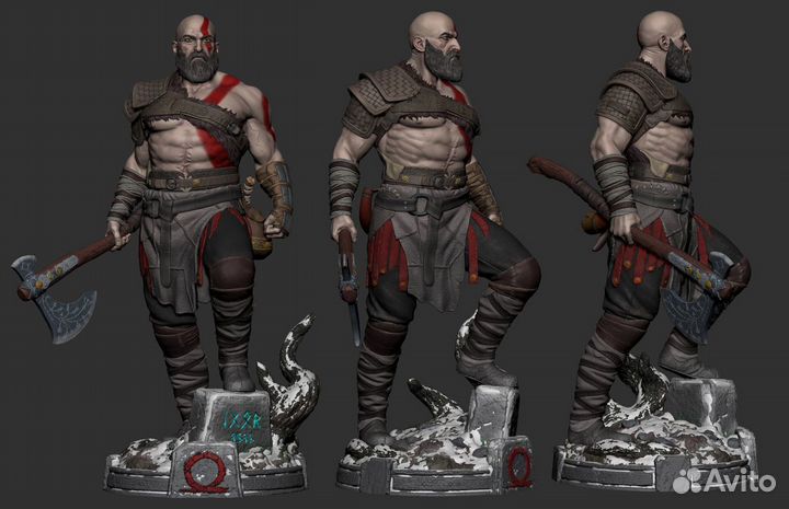 Кратос - Бог войны 2018