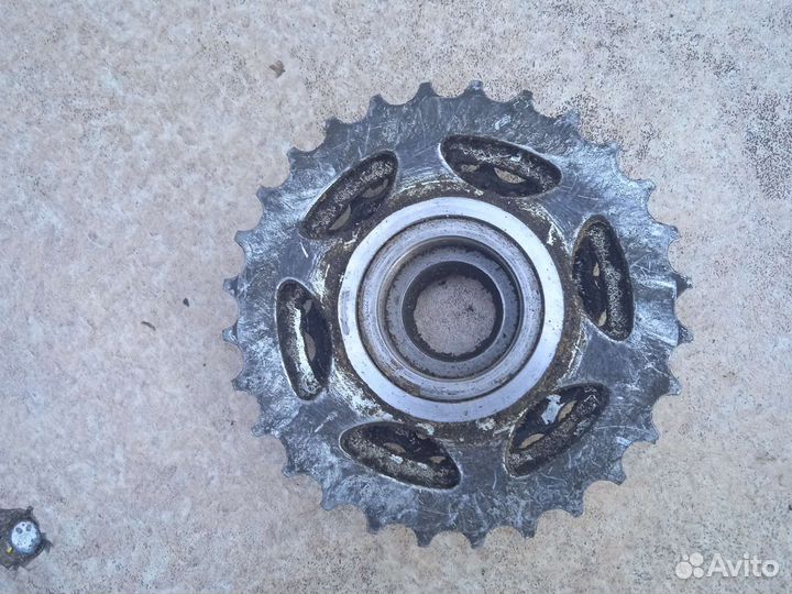 Трещотки от велосипедов 6 звездочков