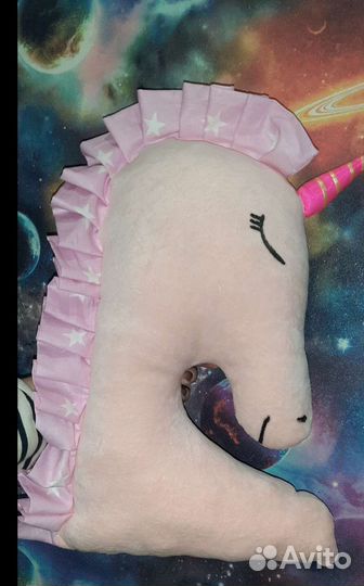 Подушка-игрушка единорог