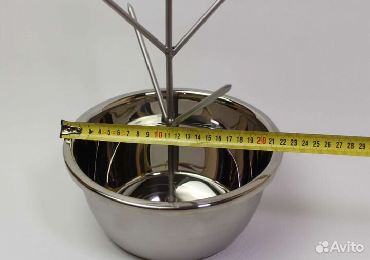 Елочка премиум из нержавейки 22 см