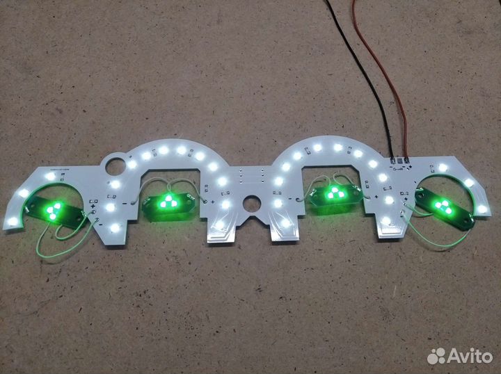 Пересвет приборной панели Ваз 2114